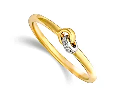 Ring in Gold, Kettenglied, Diamanten