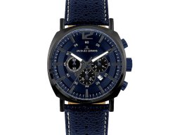 Herrenuhr Jacques Lemans, Chronograph, blau